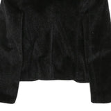 KAAN Womens Black Button Jacket XS Polyester Blend Soft Fabric Elegant