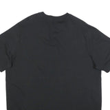 ADIDAS Mens Black T-Shirt XL Short Sleeve Crew Neck Three Stripe Classic