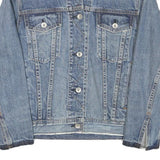 RAG & BONE Womens Blue Denim Jacket XS Cotton Blend Classic Button Closure