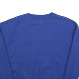 TOMMY JEANS Mens Blue & White Coca-Cola Crew Neck S Sweatshirt Embroidered Logo