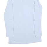 RALPH LAUREN Mens Light Blue Cotton Blend Shirt M Button Down Collar Long Sleeve