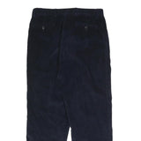 DOCKERS Mens Cotton Blend Navy Relaxed Straight Trousers W36 L32 Casual