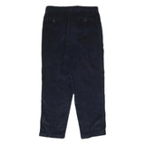 DOCKERS Mens Cotton Blend Navy Relaxed Straight Trousers W36 L32 Casual