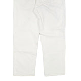 LEVI'S Mens Slim White Jeans Denim W32 L25 Button Cotton Blend Stylish