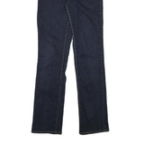 LEVI'S Womens Regular Fit Straight Denim Dark Blue Jeans Cotton Blend W26 L31