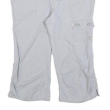 THE NORTH FACE Womens Shorts White Casual Cotton Blend M W30 Button Pockets