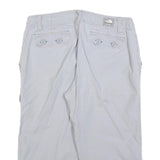 THE NORTH FACE Womens Shorts White Casual Cotton Blend M W30 Button Pockets
