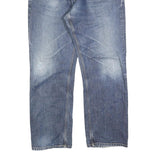 CARHARTT Mens Jeans Blue Relaxed Straight Denim Medium W36 L32 Durable Workwear