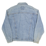 LEVI'S Mens Blue Denim Jacket XL Cotton Classic Button Closure Casual Style
