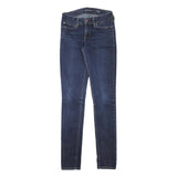 LEVI'S Womens Jeans Blue Slim Skinny Denim Medium W23 L29 Zip Closure Stylish