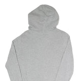 TOMMY HILFIGER Womens Grey White & Red Colourblock Pullover Hoodie S Cotton