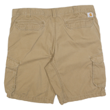 CARHARTT Mens Shorts Beige Relaxed Fit Cargo 2XL W40 Cotton Blend Workwear