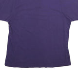 LACOSTE Mens Purple Cotton Short Sleeve Polo Shirt L Classic Fit