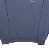 NIKE Mens Blue Crew Neck M Athletic Dept Just Do It Sweatshirt Classic Fit