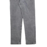 LEVI'S 501 BIG E Womens Jeans Grey Regular Straight Denim Raw W26 L28 Vintage