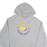 CHAMPION Mens Grey Guerin Catholic Golden Eagles Hoodie XL Pullover Cotton