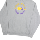 CHAMPION Mens Grey Guerin Catholic Golden Eagles Hoodie XL Pullover Cotton
