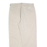 POLO RALPH LAUREN Mens Cotton Blend Beige Relaxed Straight Trousers W35 L32