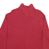 POLO RALPH LAUREN Mens Red Cotton Blend Plain Pullover Jumper Crew Neck XL