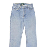 LAUREN RALPH LAUREN Womens Jeans Blue Classic Straight Denim Light W28 L31