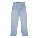 LAUREN RALPH LAUREN Womens Jeans Blue Classic Straight Denim Light W28 L31
