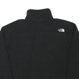 THE NORTH FACE Womens Black Zip Fleece Jacket S Polyester Blend Warm Casual
