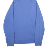 THE NORTH FACE Mens Blue Pullover Hoodie L Cotton Blend Sweatshirt