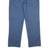 DICKIES Mens Polyester Blend Blue Regular Fit Straight Leg Trousers W38 L32