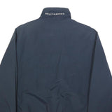 HELLY HANSEN Mens Navy Blue Jacket S Polyamide Plain Zip Outdoor Light Layer