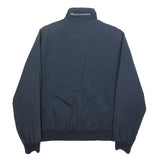 HELLY HANSEN Mens Navy Blue Jacket S Polyamide Plain Zip Outdoor Light Layer