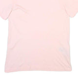NIKE Mens Pink T-Shirt M Short Sleeve Crew Neck Swoosh Logo Casual