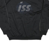 GEMS Mens Black & Yellow Logo Crew Neck XL Sports Style Sweatshirt