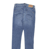 TOMMY HILFIGER Womens Slim Blue Denim Skinny Jeans W24 L27 Stylish Zip Closure