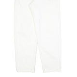 LEVI'S 535 Womens White Regular Straight Denim Light W27 L32 Cotton Blend Zip