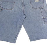 WRANGLER Mens Denim Blue Casual Shorts L W36 Cotton Relaxed Fit Pocketed