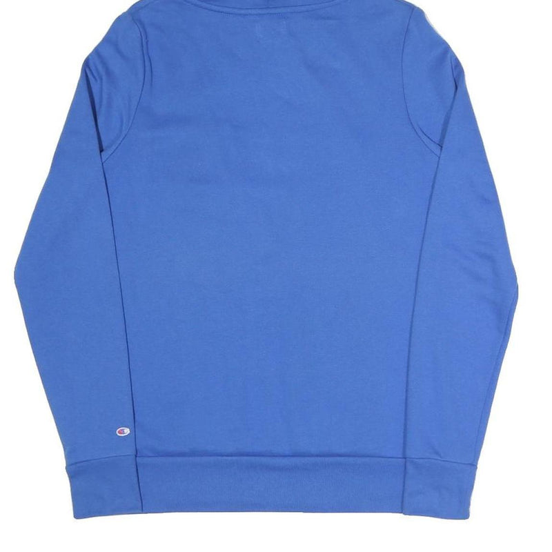 CHAMPION Womens Blue UCLA Pullover Hoodie M Cotton Blend M