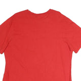 NIKE Mens Red Air Graphic T-Shirt XL Short Sleeve Crew Neck Casual Cotton