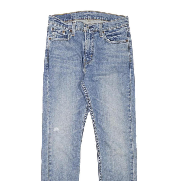 LEVI'S 510 Mens Jeans Blue Slim Skinny Denim Medium W28 L29 Slim Fit Zip