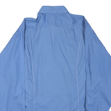 ARROW Mens Blue Shirt L Classic Cotton Blend Button-Down Long Sleeve