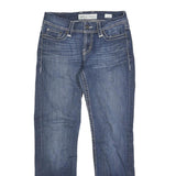 BKE DENIM Womens Blue Regular Straight Denim Medium Wash W29 L30 Stylish Comfort