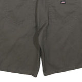 DICKIES Mens Shorts Grey Casual L W34 Cotton Blend Comfortable Pockets