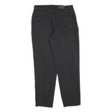 LEE Mens Black Regular Fit Straight Denim Jeans W30 L28 Classic Cotton Blend Zip