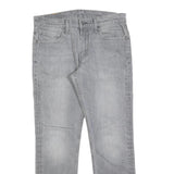 LEVI'S 511 Slim Mens Jeans Grey Slim Straight Denim Medium W32 L30 Stylish