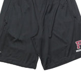NIKE Mens Black Casual Sports Shorts Redlands Print Size M W28