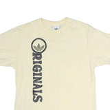 ADIDAS Mens Cream Originals Graphic T-Shirt M Short Sleeve Crew Neck Casual Wear