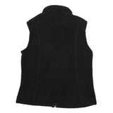 PATAGONIA Womens Black Zip Fleece Vest L Polyester Outdoor Casual Warm