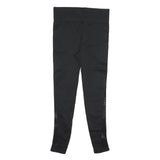 Womens Black Polyester Blend Slim Skinny S W26 L25 High Waist Stylish Joggers