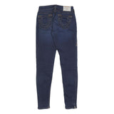 TRUE RELIGION Womens Jeans Blue Slim Skinny Denim Medium W26 L29 Zip