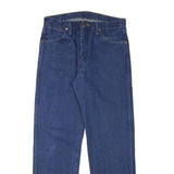 WRANGLER Mens Blue Regular Fit Straight Denim Jeans W30 L29 Zip Closure Classic