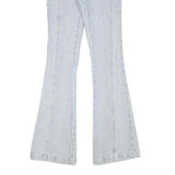 AUSTIN LANDING Womens Jeans Light Blue Slim Flared Denim W23 L31 Stylish Star